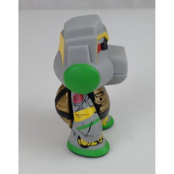 Kidrobot TMNT Series 2 Teenage Mutant Ninja Turtles Metal Head 3" Vinyl Fig - Picture 2 of 5